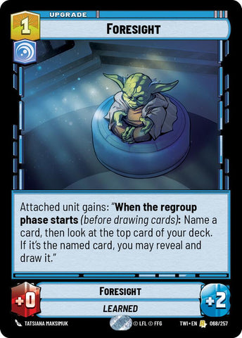 Foresight (068/257) (068/257) [Twilight of the Republic]