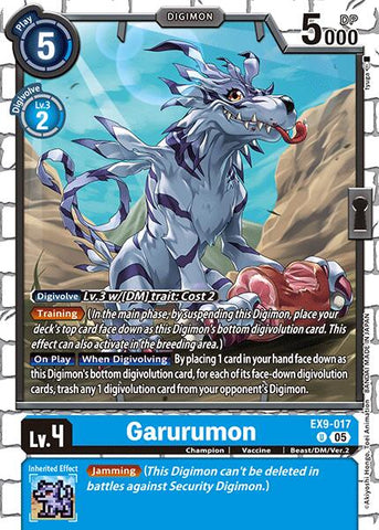 Garurumon [EX9-017] [Versus Monsters]