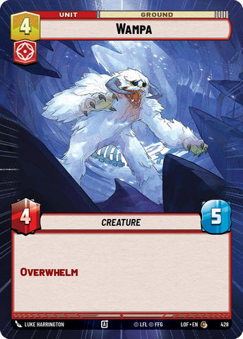 Wampa (428) (Hyperspace) (428) [Legends of the Force]