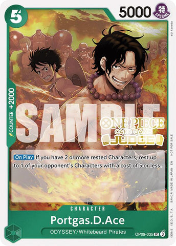 Portgas.D.Ace (Judge Pack Vol. 6) [One Piece Promotion Cards]