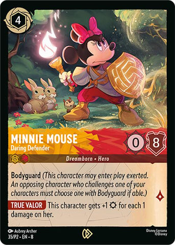 Minnie Mouse - Daring Defender (35) [Promo Cards]