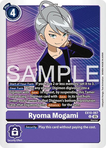 Ryoma Mogami [EX10-067] [Sinister Order]