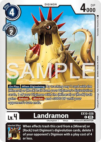 Landramon [EX10-028] [Sinister Order]