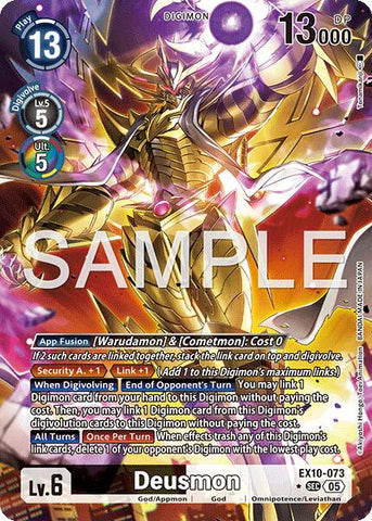 Deusmon [EX10-073] (Alternate Art) [Sinister Order]