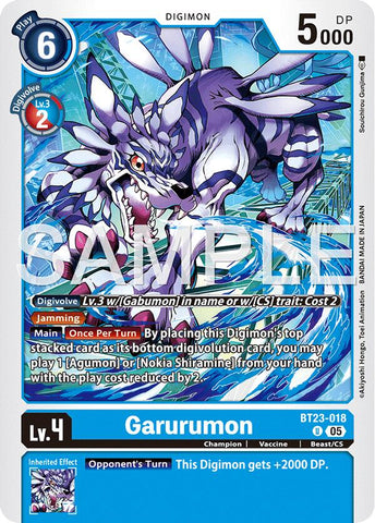 Garurumon [BT23-018] [Hackers' Slumber]