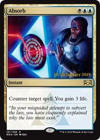 Absorb [Ravnica Allegiance Promos]