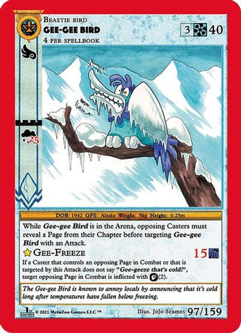 Gee-Gee Bird [Cryptid Nation First Edition]